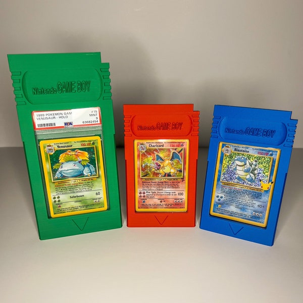 GameBoy Cartridge Card Stand