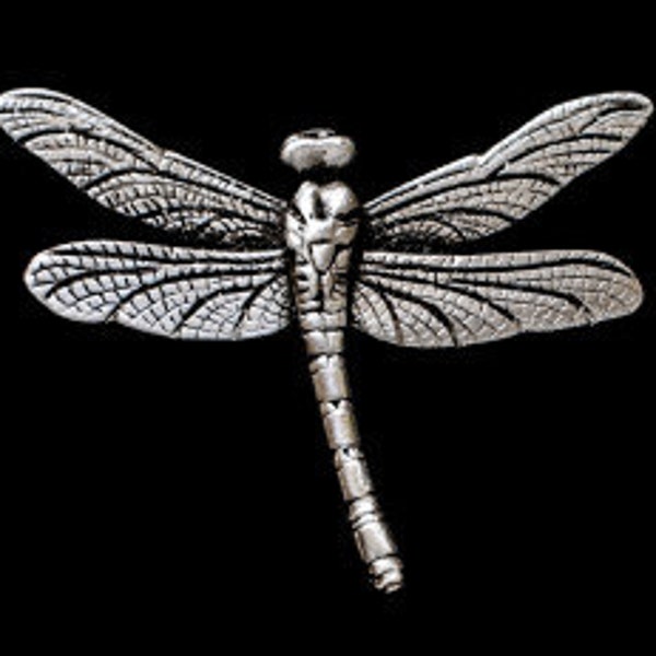 Pewter Dragonfly Lapel Pin