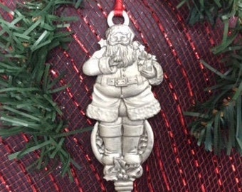 Santa's Magic Key - Pewter Santa's Magic Key - Santa's Key - Santa Claus's Key