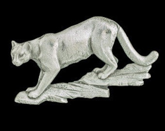 Pewter Cougar Lapel Pin