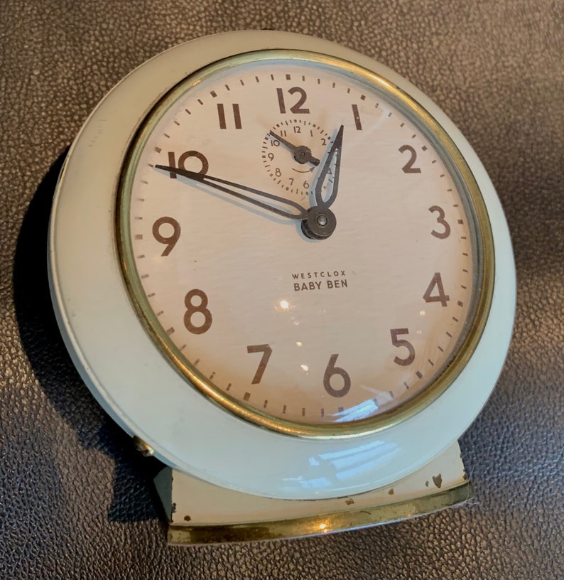 Westclox Baby Ben Style 6 1940s/50s Vintage Alarm Clock Etsy