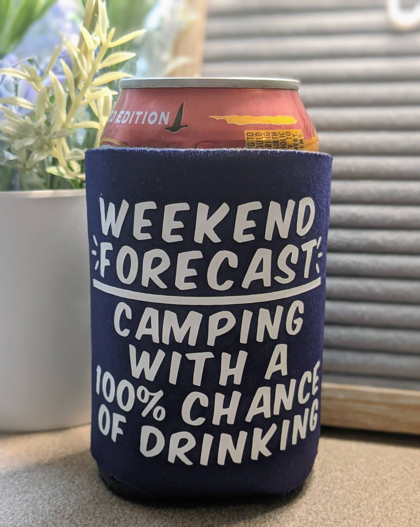 Funny Camping Koozie Etsy
