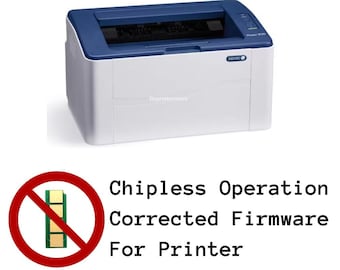 Xerox Phaser 3020 Fix Firmware No chip