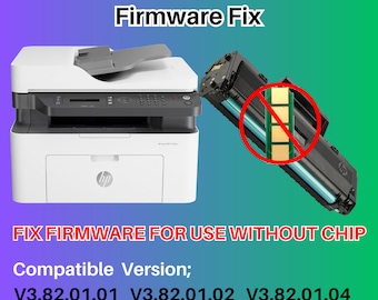 Hp Laser MFP 137FNW Chipless Firmware Fix