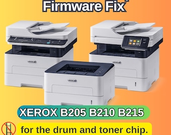 Xerox B205 B210 B215 Chipless Firmware Fix