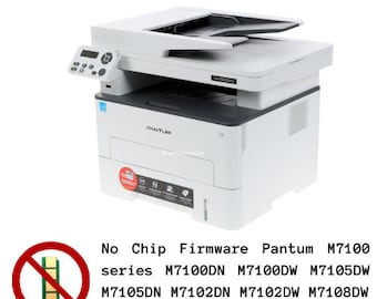 Pantum M6700 M7100 7200 Chipless Firmware Fix
