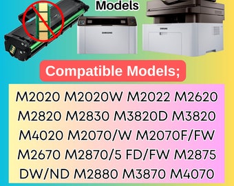 Firmware Fix For Samsung SL-M Series Models