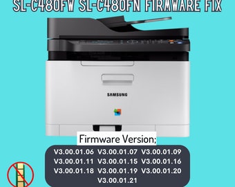 Samsung Xpress SL-C480 Firmware Fix