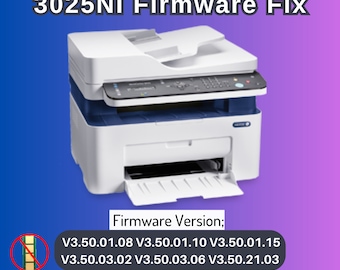 Xerox WorkCentre 3025NI Firmware Fix