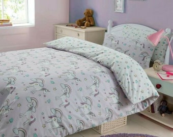 unicorn sheets double bed