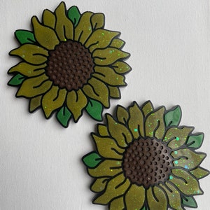 Sunflower Coasters | Sunflowers | Coasters