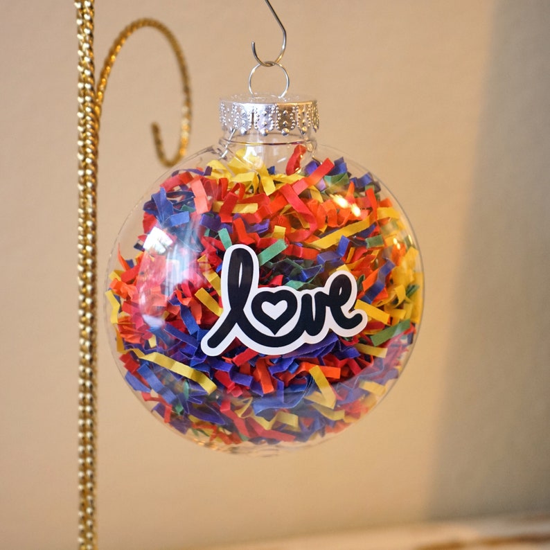 Pride Ornament Pride Christmas Ornament Love Ornament Etsy