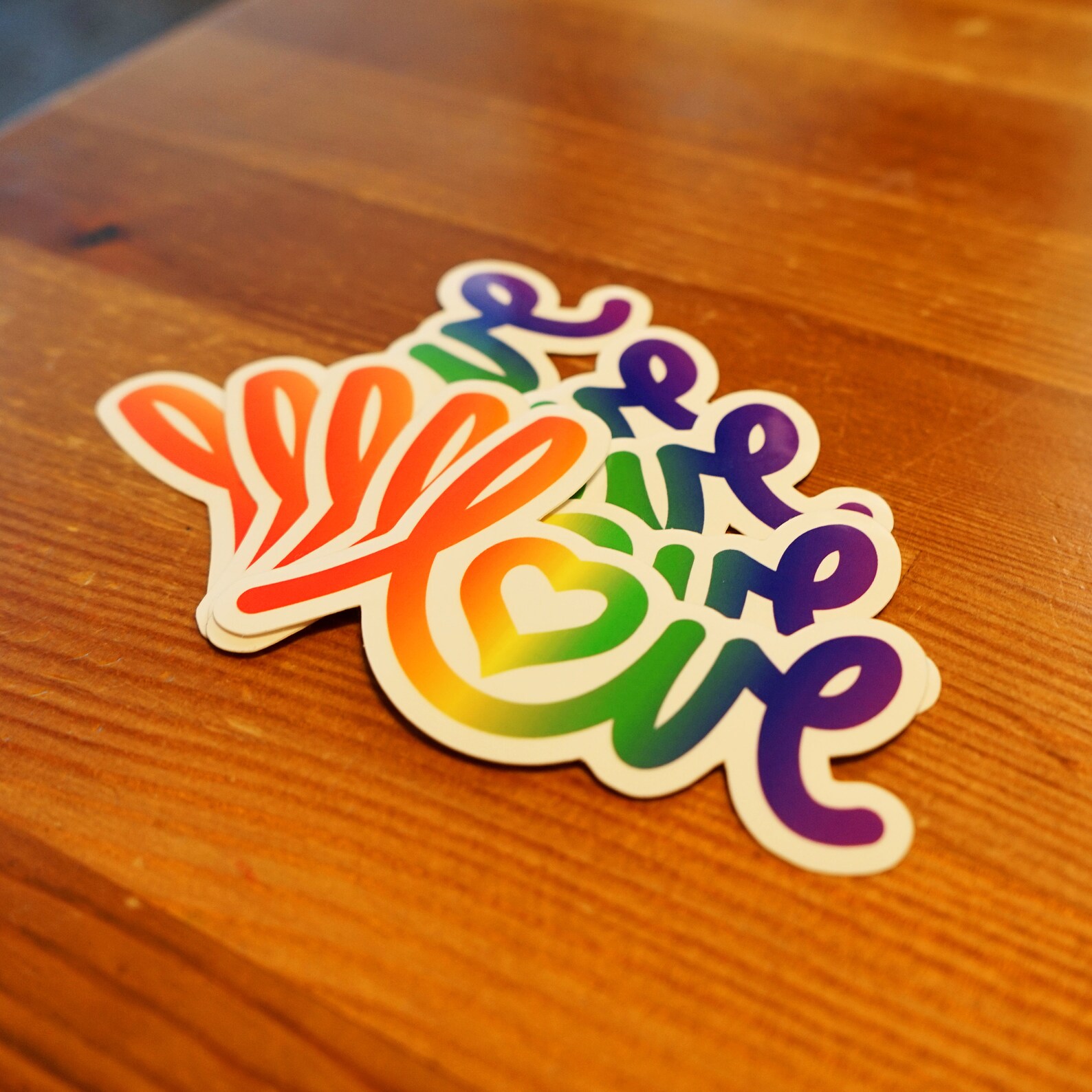 LGBTQ Pride Love Sticker Pride Sticker Love Sticker LGBTQ Etsy