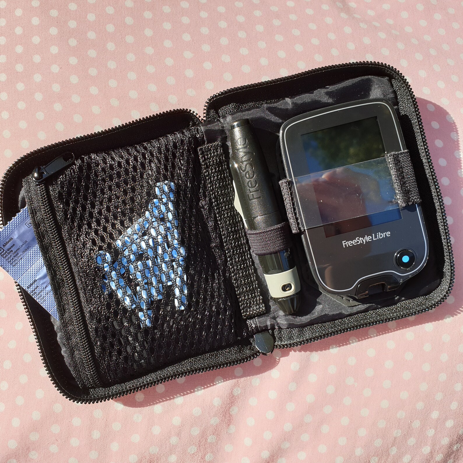 Diabetes Meter Case for FreeStyle Optium Neo Blood Glucose Etsy