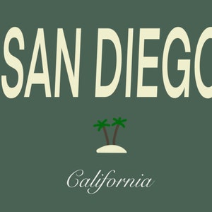 San Diego embroidery file