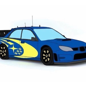 subaru wrx embroidery file
