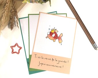 Carte Anniversaire Original Etsy