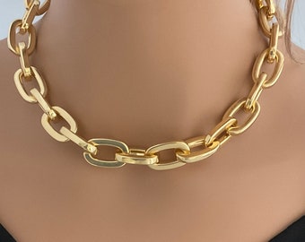 Big Gold Chain | Etsy Singapore