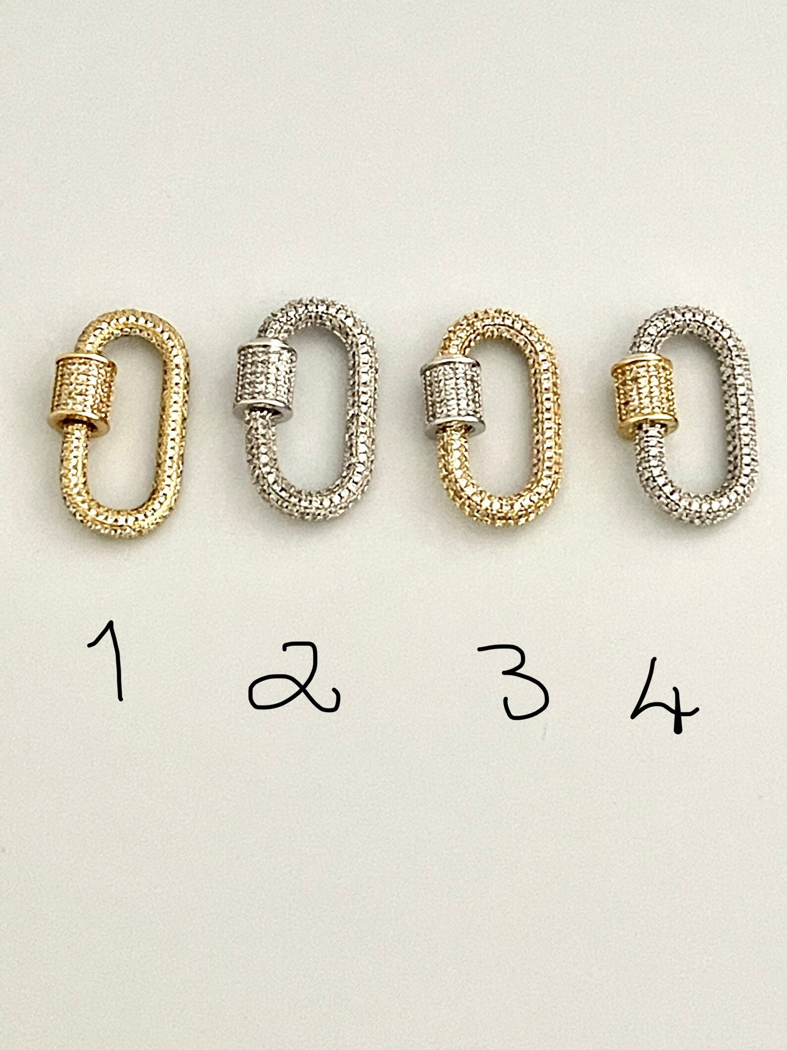 Chunky Carabiner Necklace