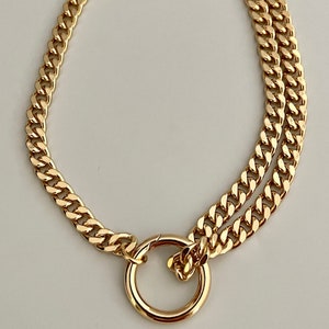 Chunky Gold Miami Cuban Chain Necklace-thick Chunky - Etsy