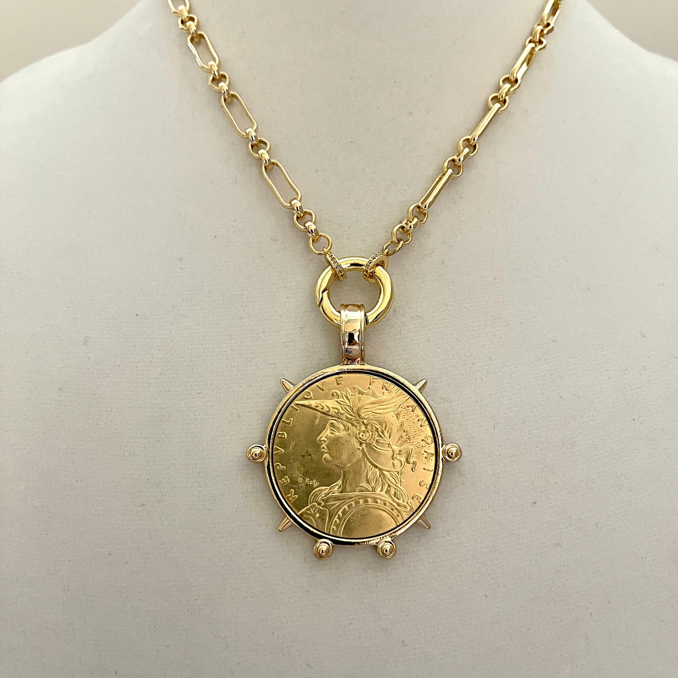 5 yen coin necklace - Etsy 日本