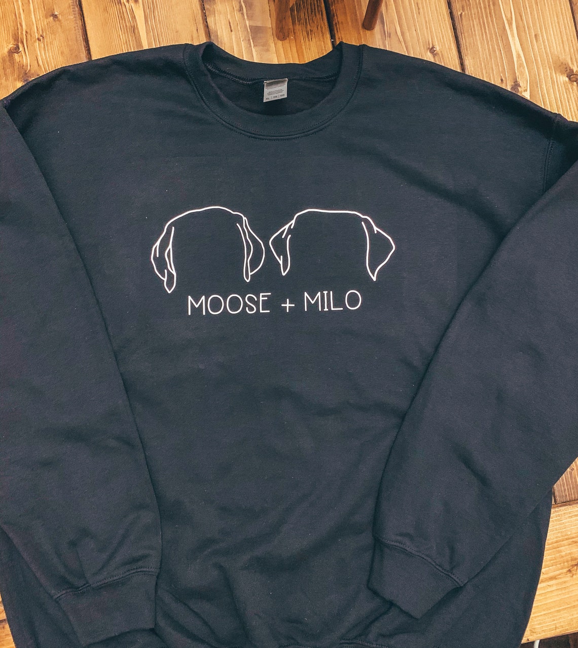 CUSTOM Dog Ear Sweatshirt Soft Comfortable Customizable Etsy