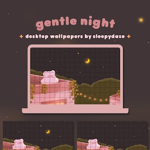 Gentle Night Desktop Wallpaper