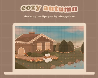 Fondo De Escritorio De Otoño Acogedor