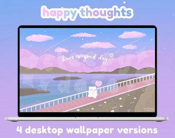 Happy Thoughts Desktop Wallpaper