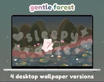 Gentle Forest Desktop Wallpaper