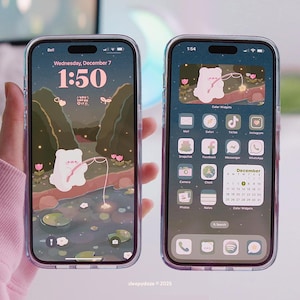 Motyw Gentle Forest na iOS / iPadOS / Android