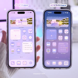 Winterwensen | Dag-tot-nacht-thema voor iOS/Android