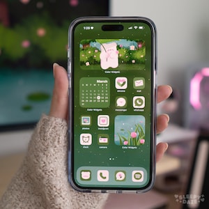 Tema Mellow Rain per iOS/iPadOS/Android immagine 3