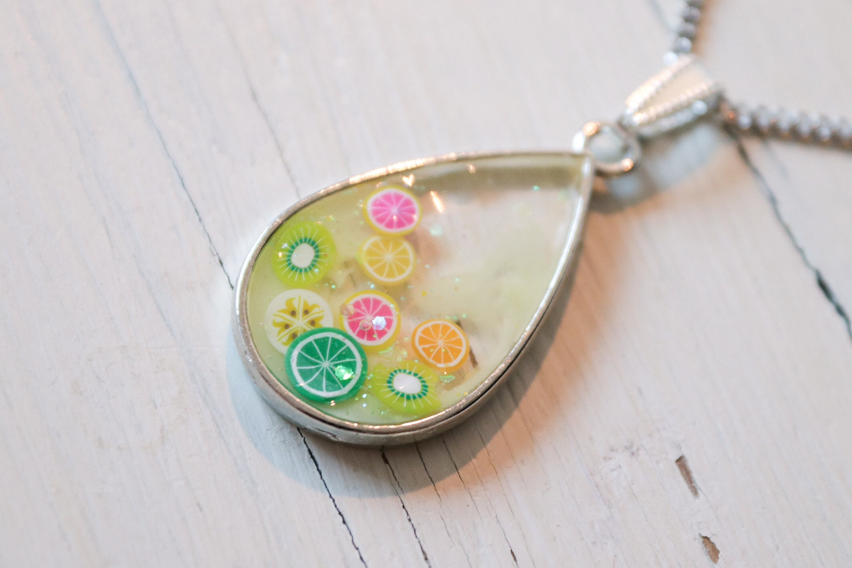 Fruit Necklace Necklace Jewelry Handmade Jewelry Gold Etsy