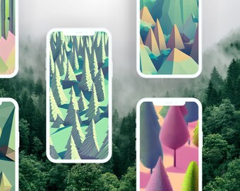 Forest Aesthetic Wallpaper - Etsy