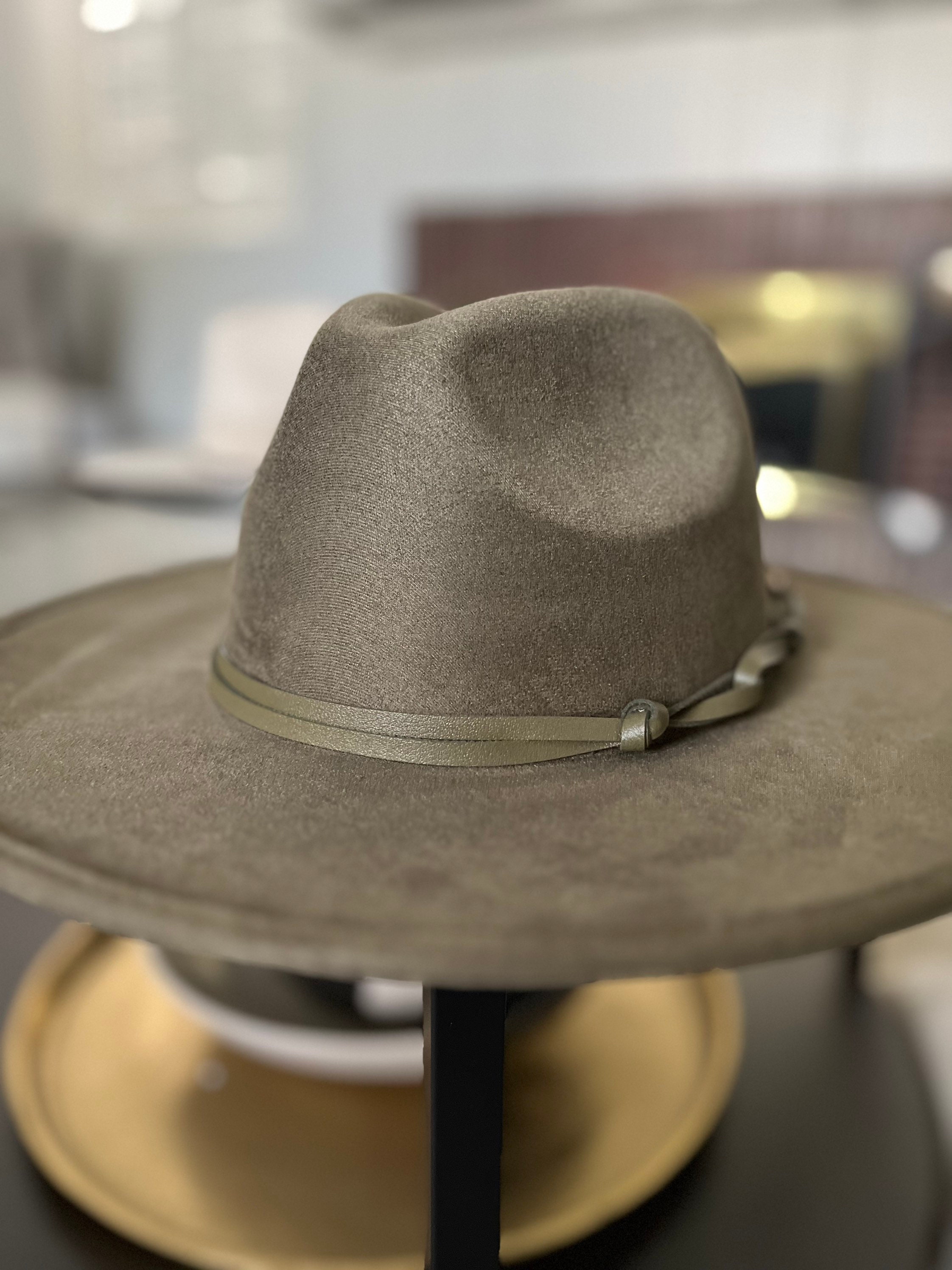 Living On The Wild Side - Custom Vegan Suede Fashion Fedora Hat In Ani –  Animo Hat Company