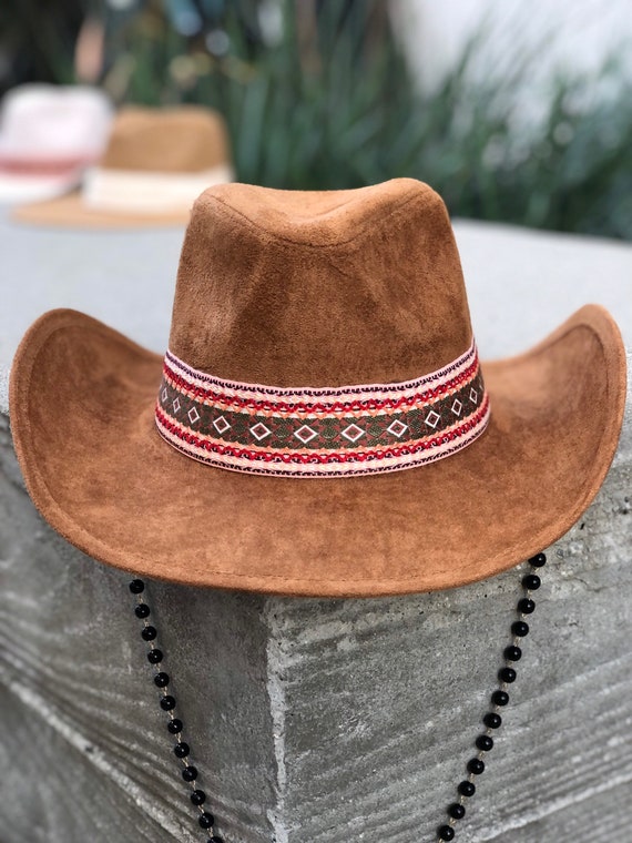 Western Hat Vegan Cowboy Hat Vegan | Etsy