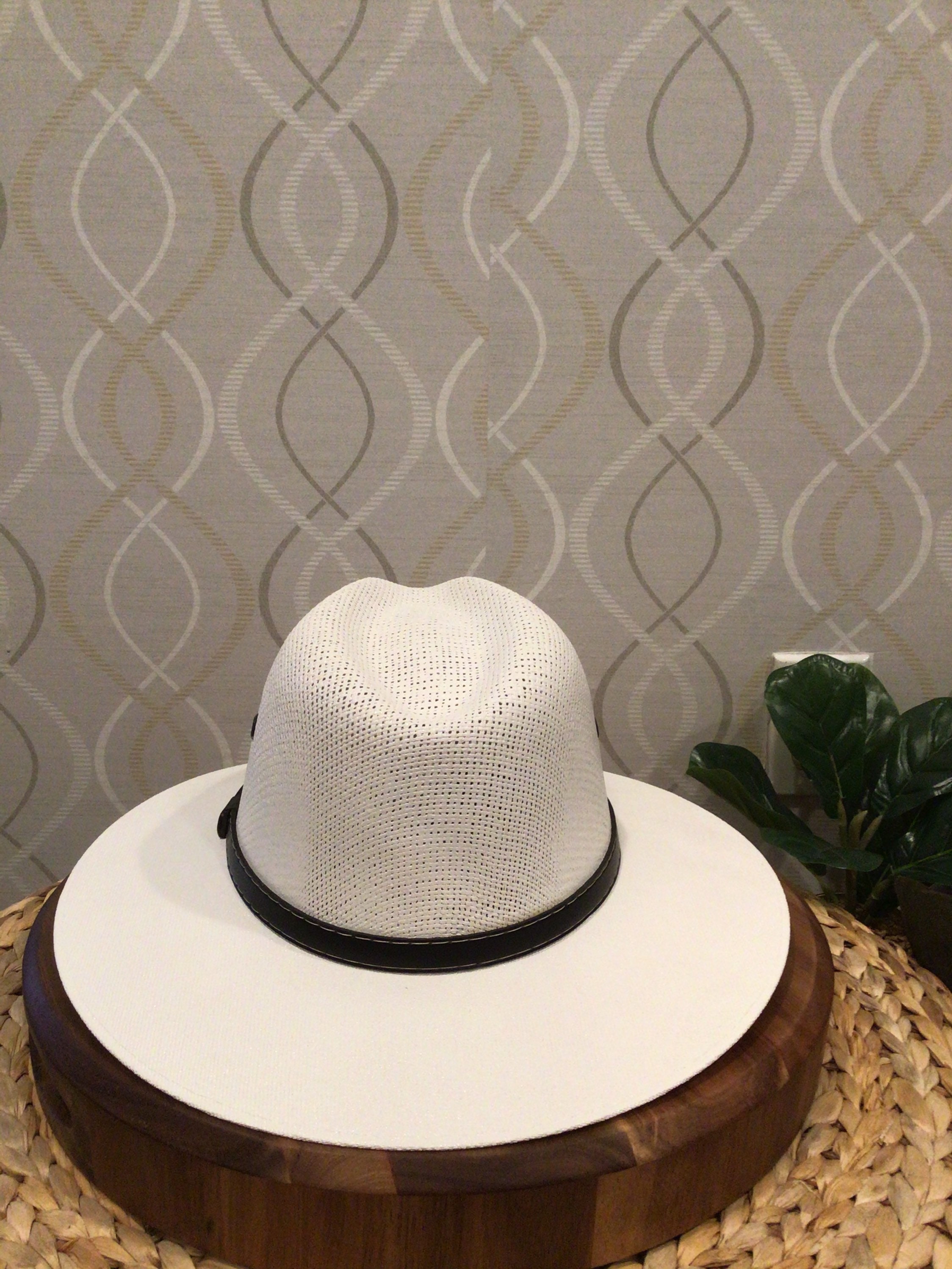 White Panama fedora waterproof fedora all weather fedora Etsy