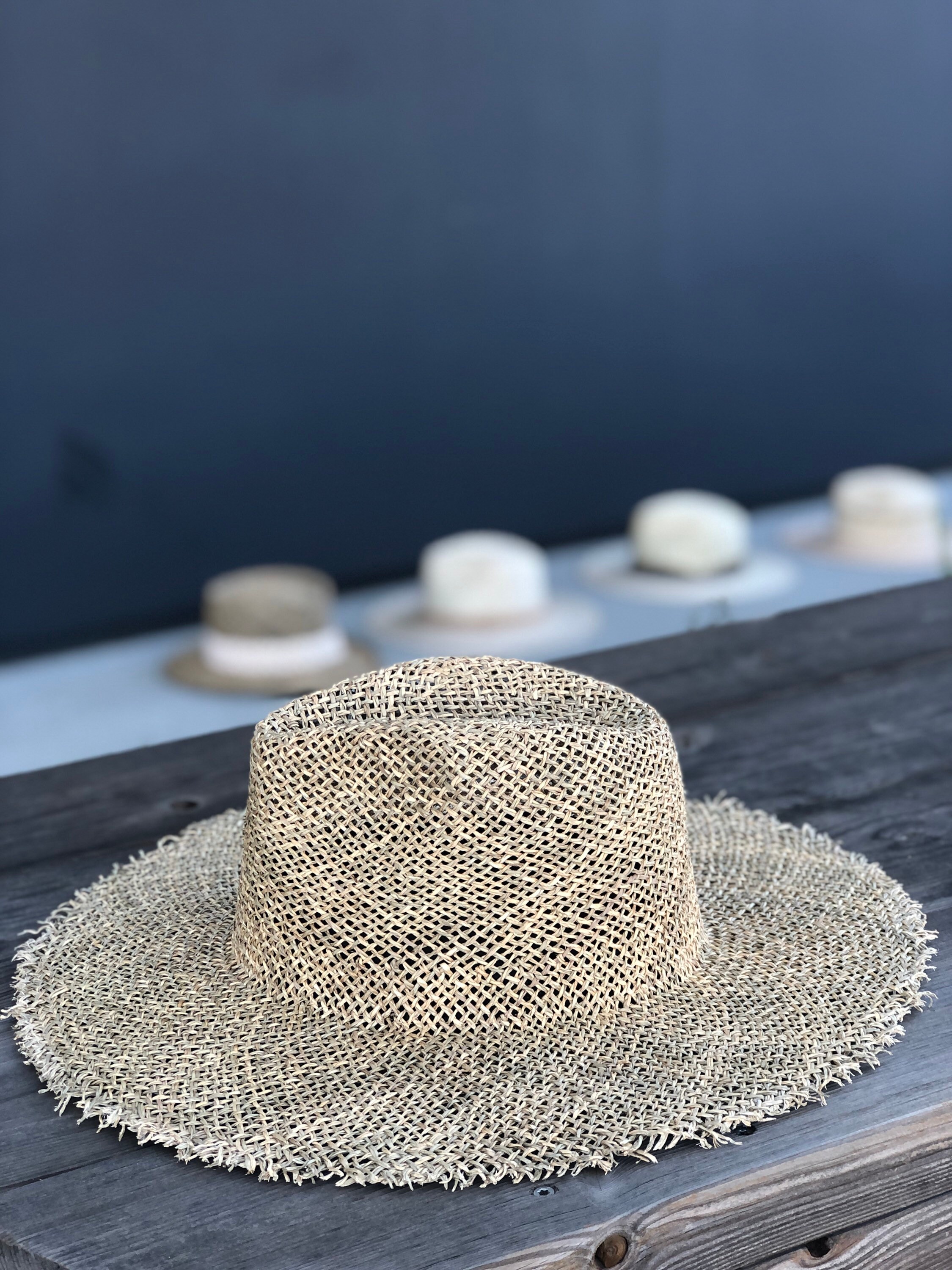 Pedigree Hats Women\'s Straw Beach Sun Hat 7 3/8 Stylish Summer Vintage Cap Women main image 2