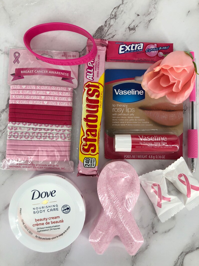 Breast Cancer Awareness Care Package Box Etsy