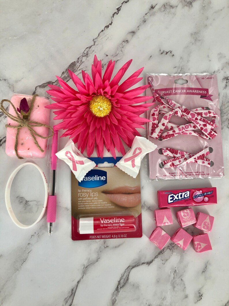 Breast Cancer Awareness Care Package Box Etsy