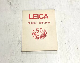 Leica: Product Directory (RARE)