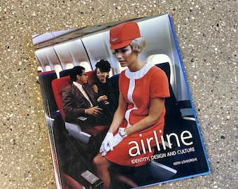 Airline Identity, Design & Culture by Keith Lovegrove for teNeues Mid Century Modern Airline Culture Coffee Table Book Scans