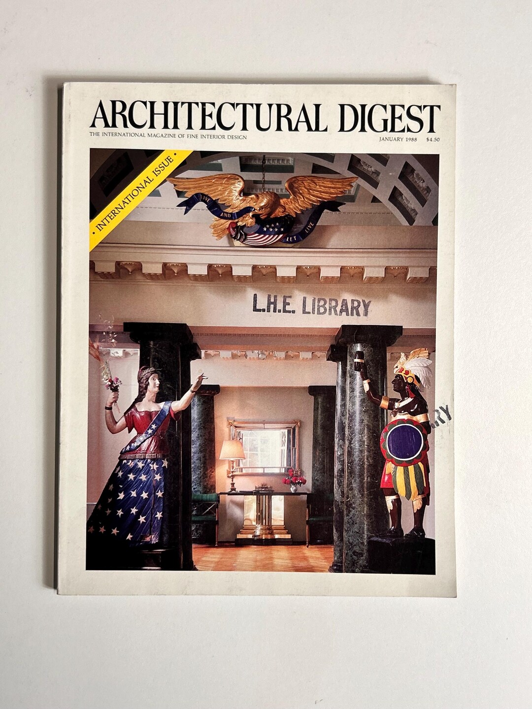Vintage 1980’s Architectural Digest Design Magazine 1980 Design Inspo ...