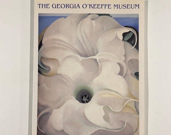Georgia O&#39;Keeffe Museum: Highlights of the Collection. Sante Fe, NM Museum Book. Georgia O’Keeffe Vintage Coffee Table Art Book.