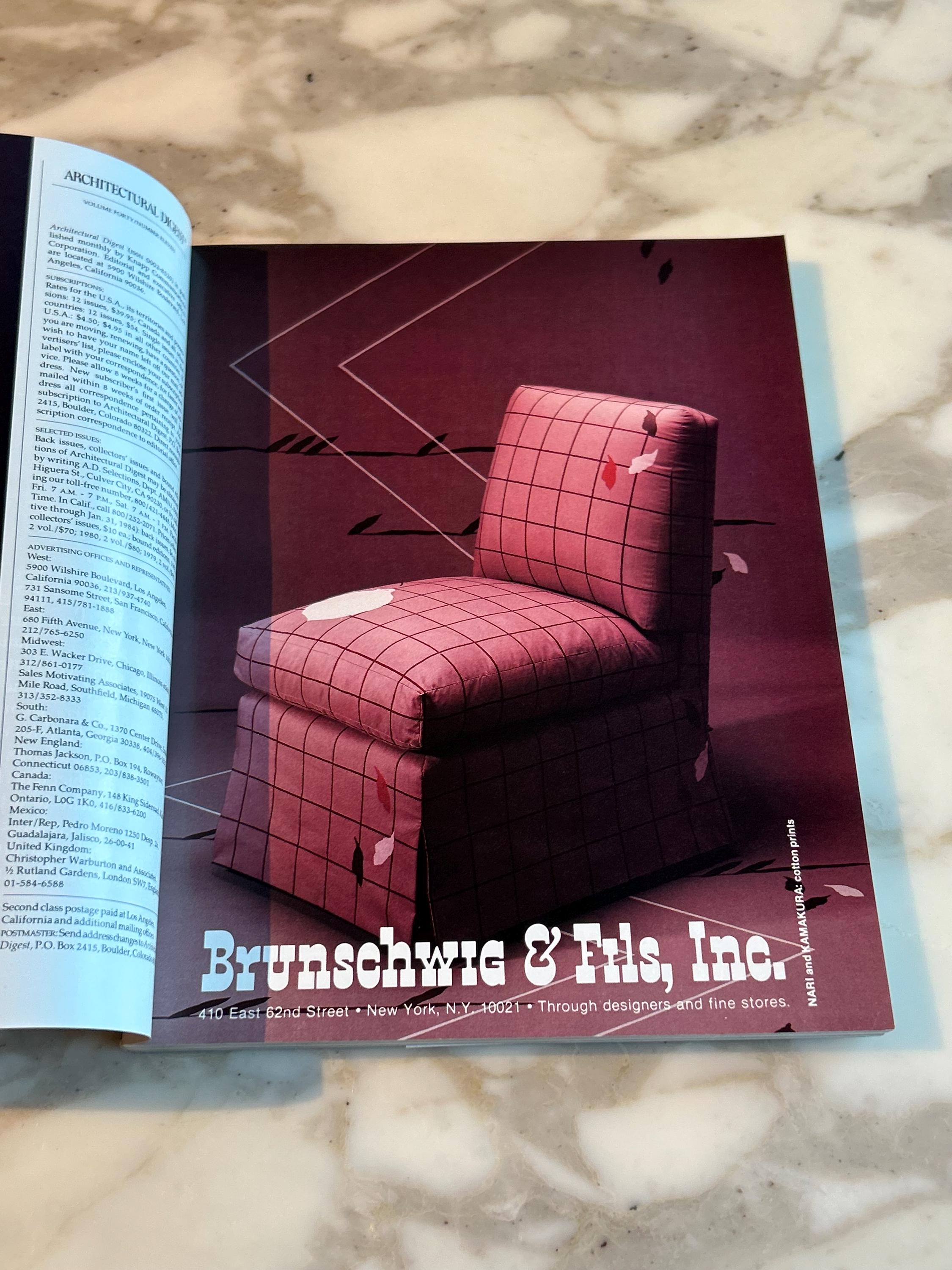 Magazine Set Architectural Digest - Etsy