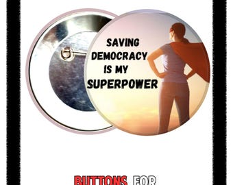 Save Democracy is my Superpower (weiblich)