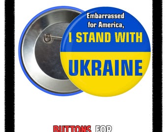 Embarrassed for America, I STAND WITH UKRAINE