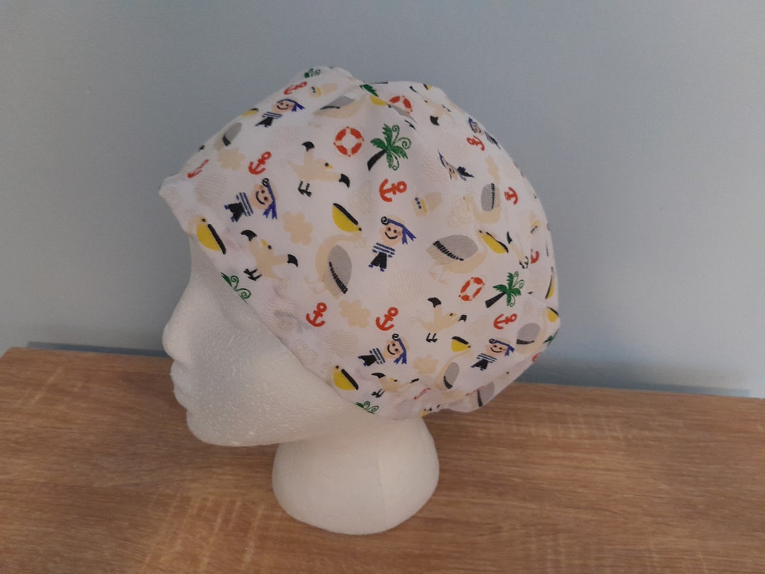 Surgical Theatre Scrub Hats Caps Health Medical Doctors Nurses ODP