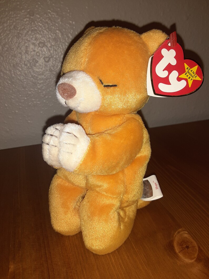Ty Beanie Baby hope Tag Errors SUPER RARE 1998 GREAt FIND Etsy
